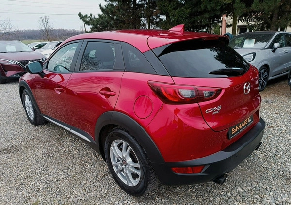 Mazda CX-3 cena 78900 przebieg: 128000, rok produkcji 2018 z Kłecko małe 466